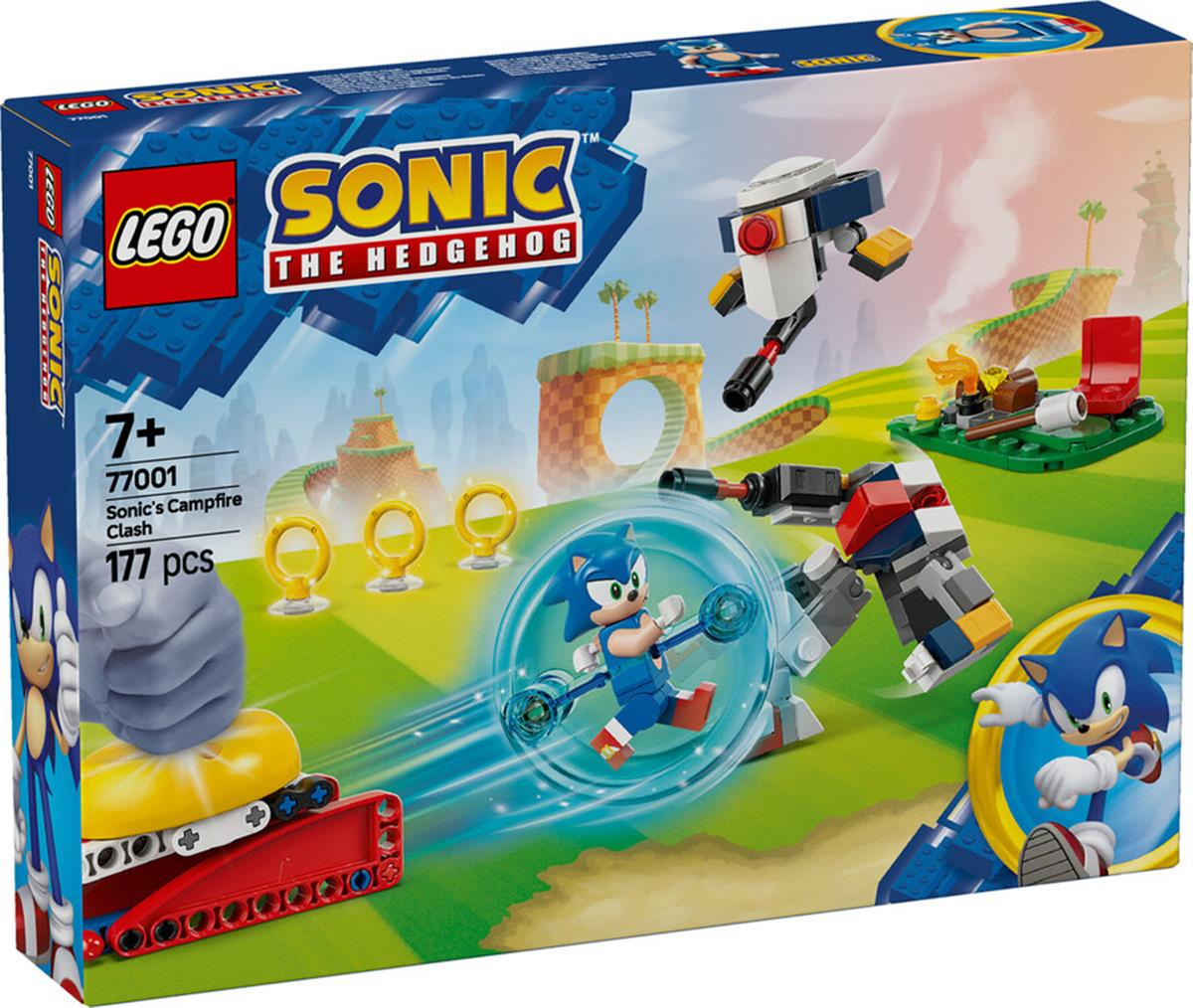 77001 LEGO Sonic Sonic in Kamp Ateşi Çarpışması