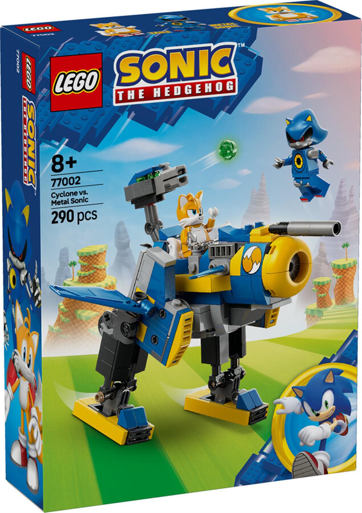 77002 LEGO Sonic Cyclone, Metal Sonic e Karşı