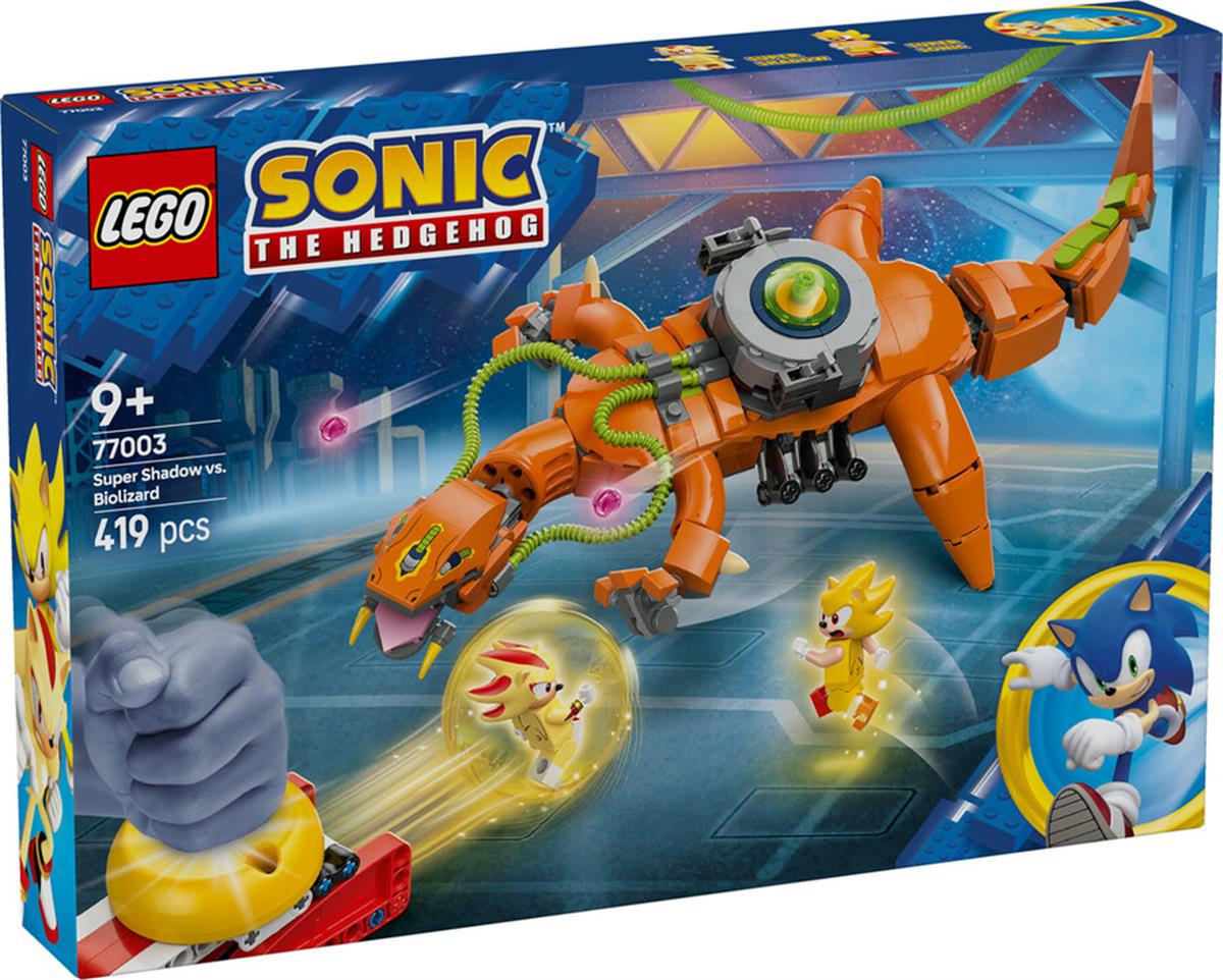 77003 LEGO Sonic Super Shadow Biolizard a Karşı