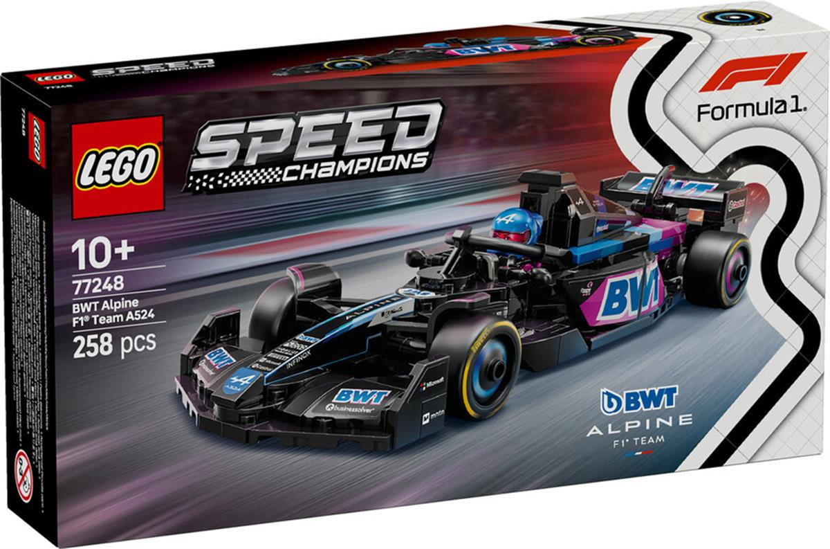 77248 Lego Speed Champ.BWT Alpine F1 Team A524 Yarış Arabası