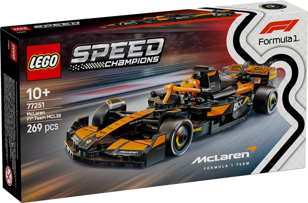 77251 LEGO Speed Champions McLaren F1 Team MCL38 Yarış Arabası
