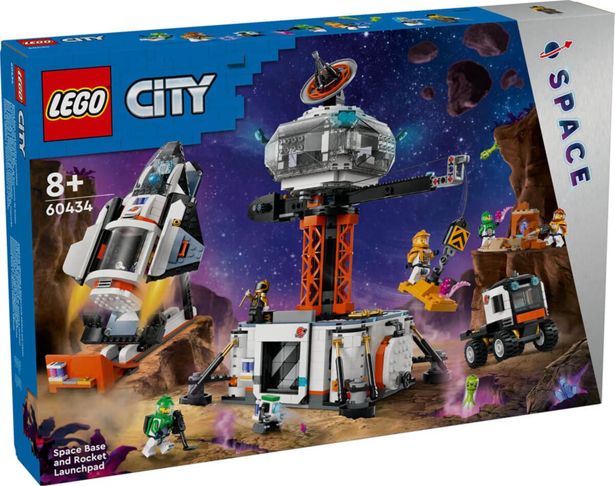 Lego 60434 Uzay Üssü ve Roket Fırlatma Rampası