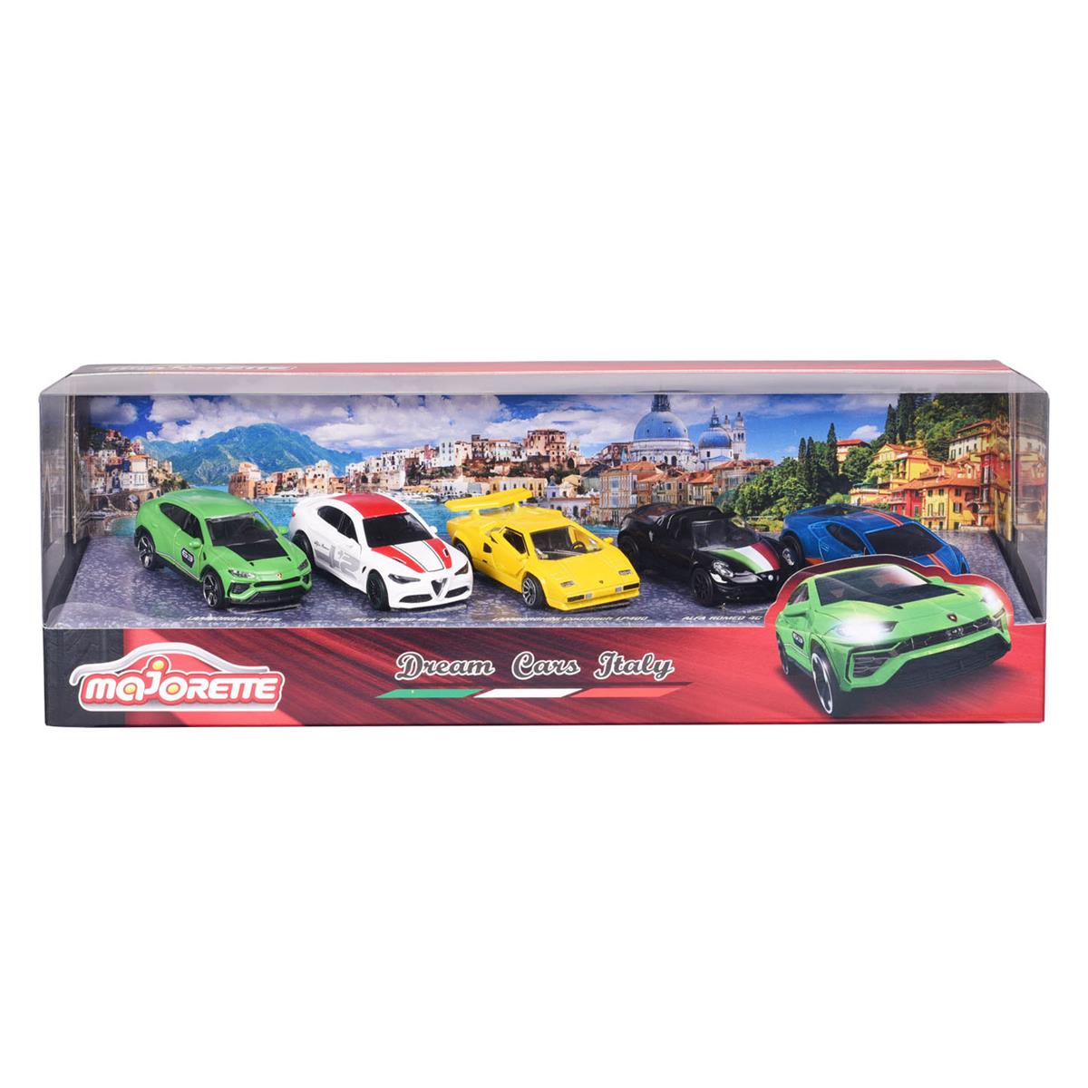 Majorette Dream Cars Italy 5 li Koleksiyon Paketi