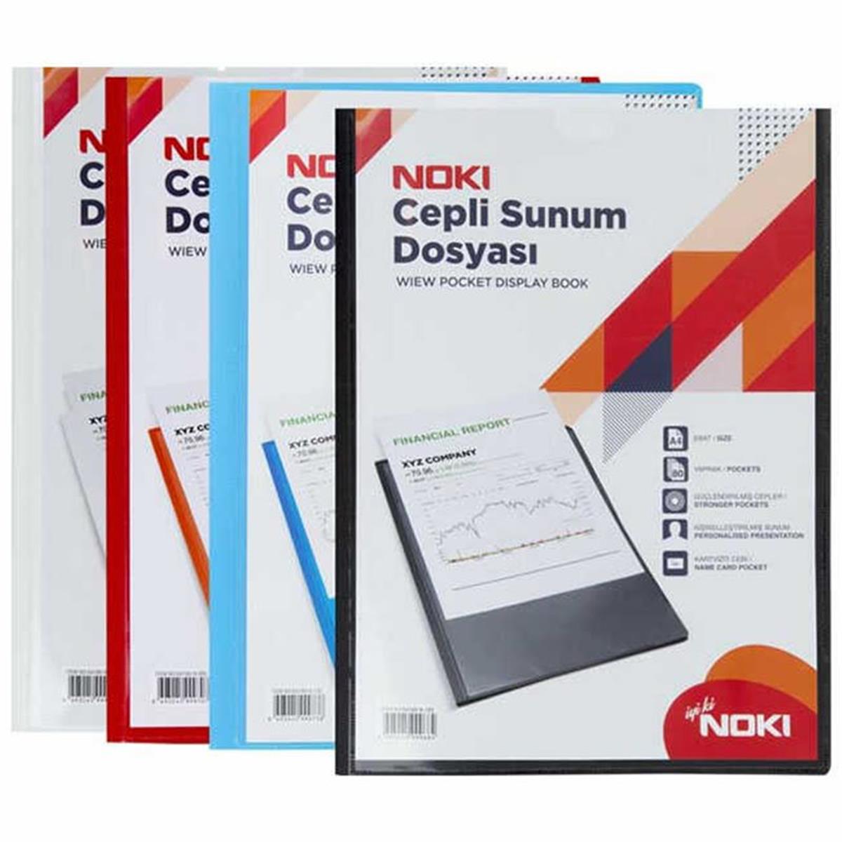 Noki Sunum Dosyası Cepli 30 Yaprak