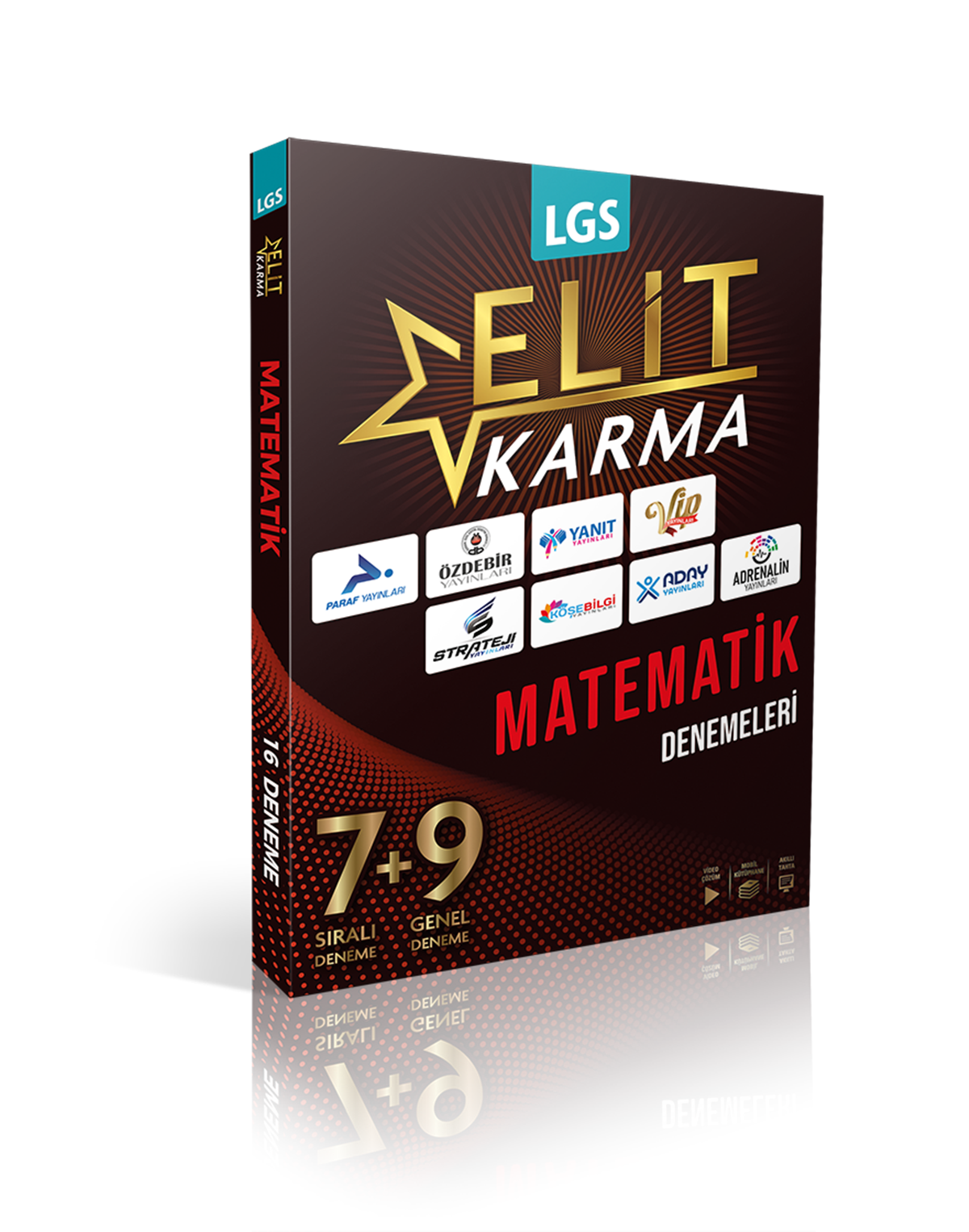 Paraf Yayınları 8. Sınıf LGS Matematik Elit Karma 16 Deneme