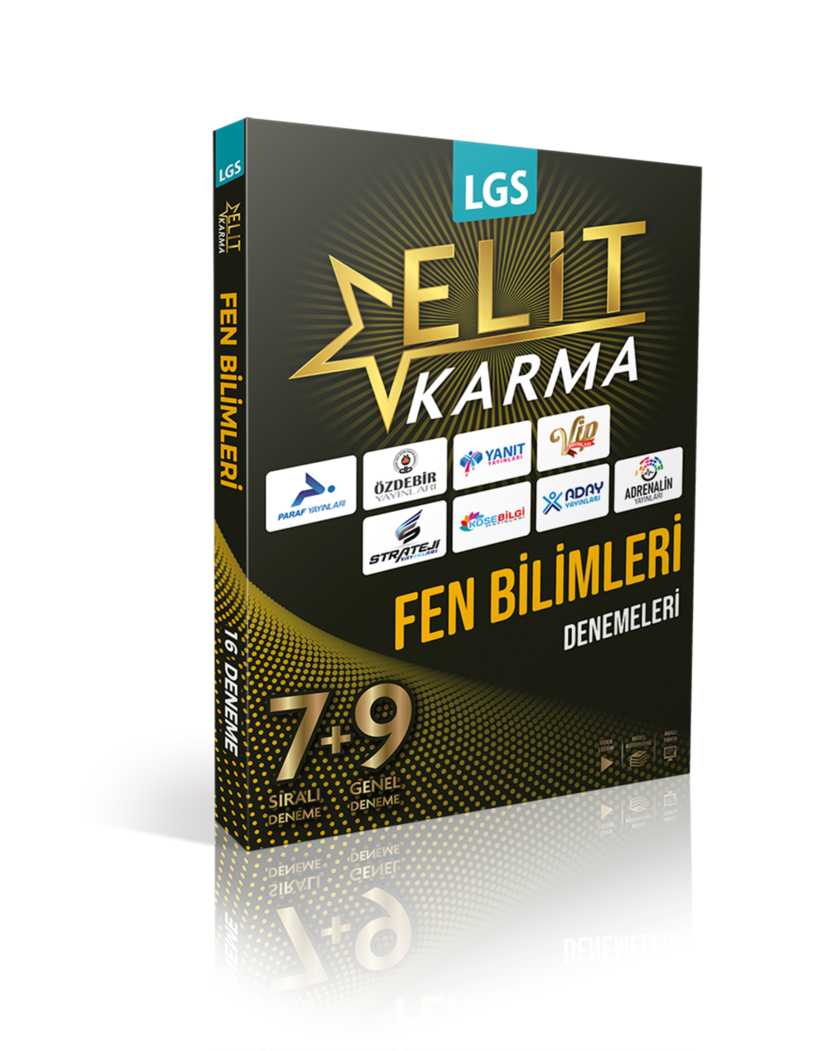 Paraf Yayınları 8. Sınıf LGS Fen Bilimleri Elit Karma 16 Deneme