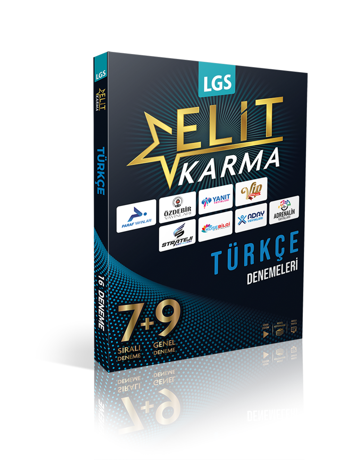 Paraf Yayınları 8. Sınıf LGS Türkçe Elit Karma 16 Deneme