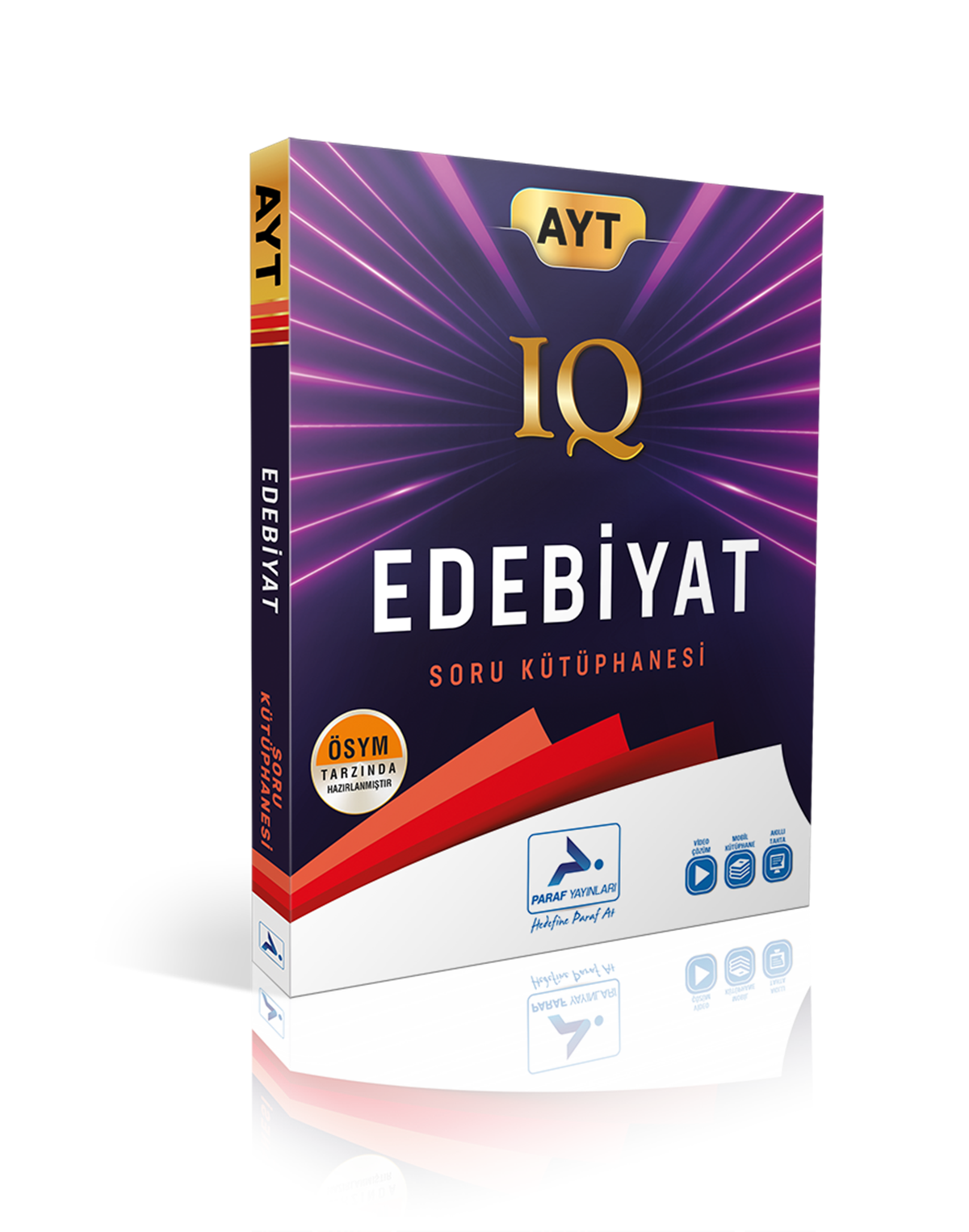 Paraf Yayınları AYT Edebiyat IQ Soru Kütüphanesi