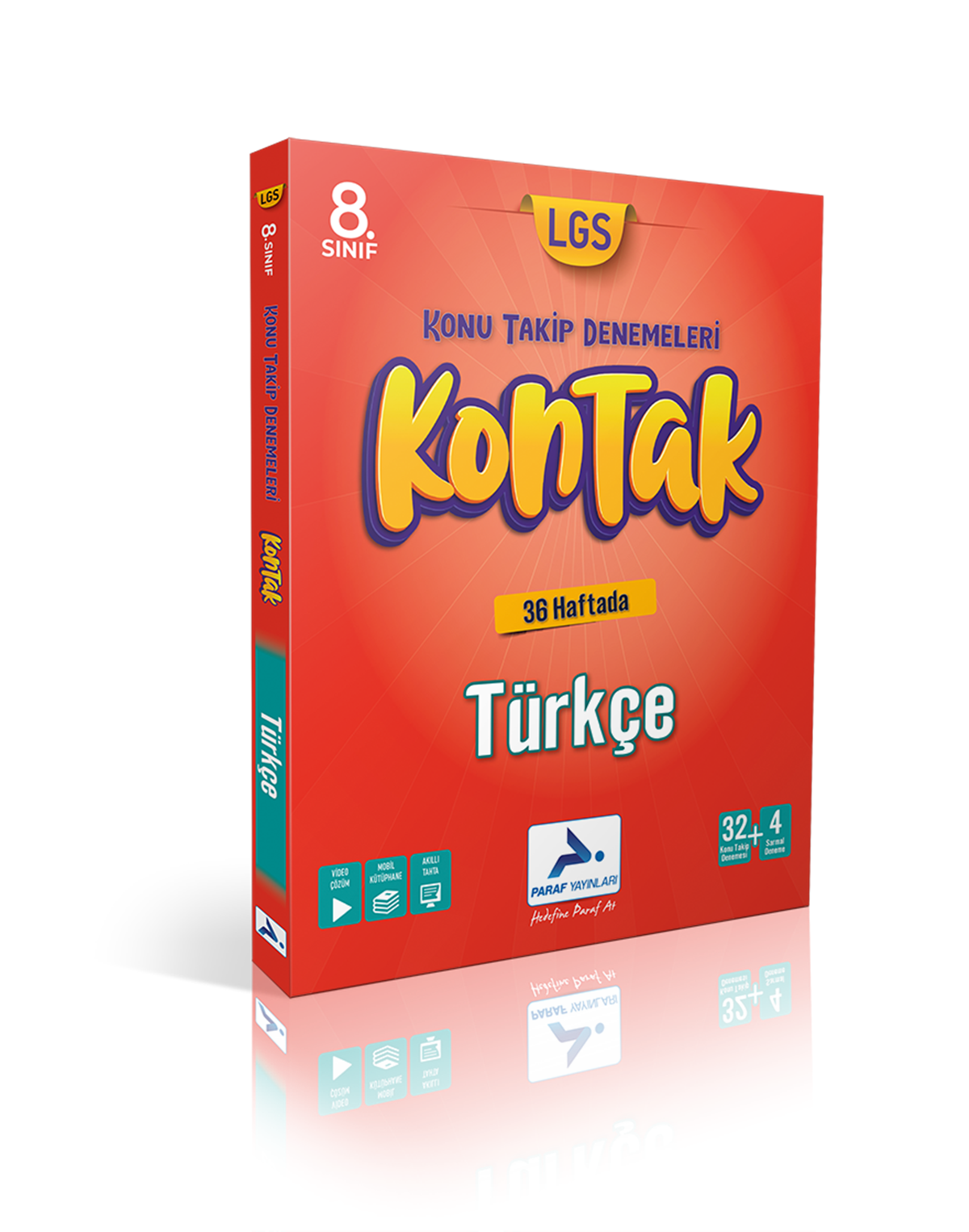 Paraf Yayınları Paraf 8. Sınıf Türkçe 36 Kontak Deneme