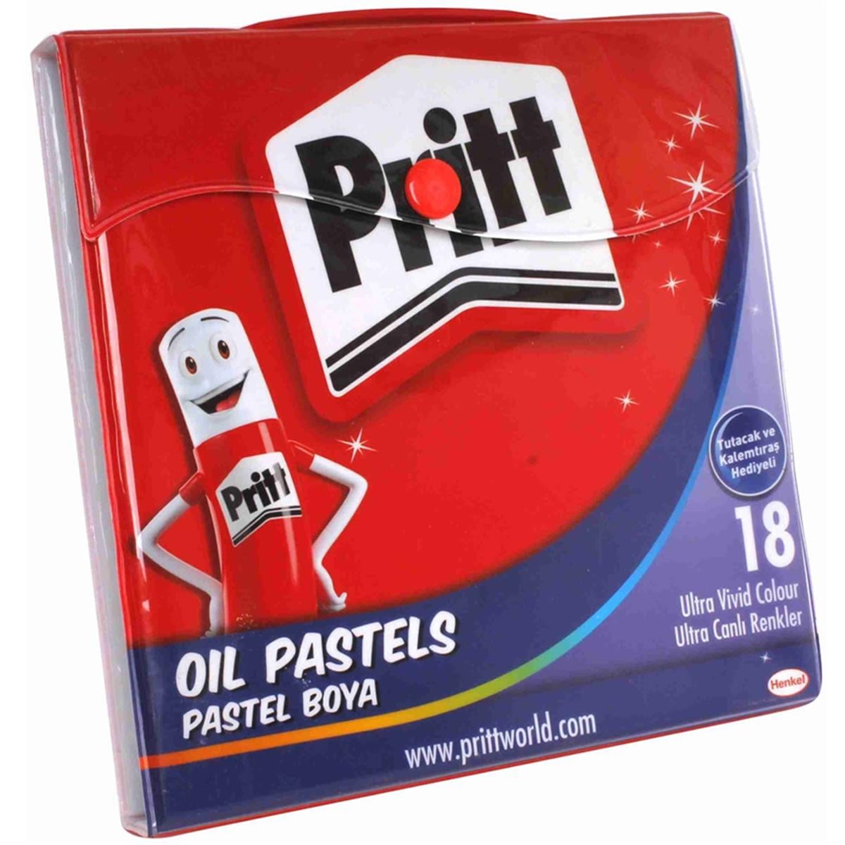 Pritt Pastel Boya Çantalı 18 Renk