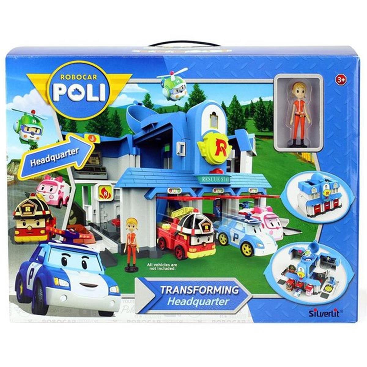 Robocar Poli Ana Merkez Transformers Oyun Seti 83304
