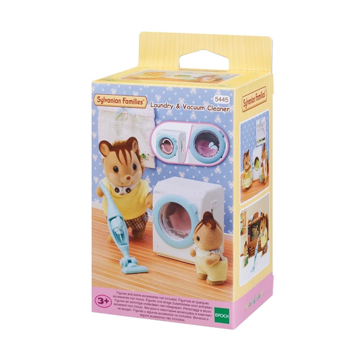 Sylvanian Families Çamaşır Makinesi ve Elektrik Süpürgesi Seti 5445