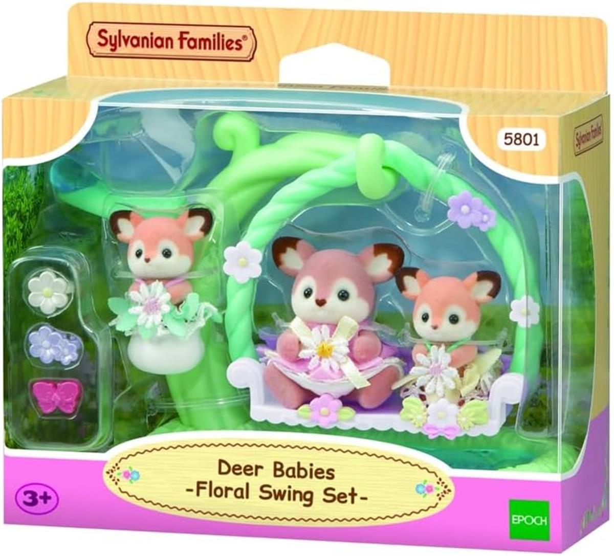 Sylvanian Families Geyik Bebekler Salıncak Seti 5801