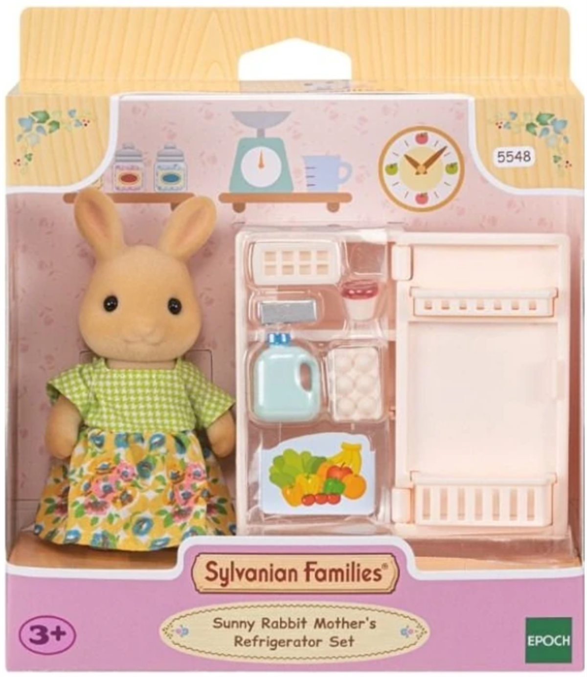 Sylvanian Families Sunny Tavşan Anne ve Buzdolabı Seti 5548