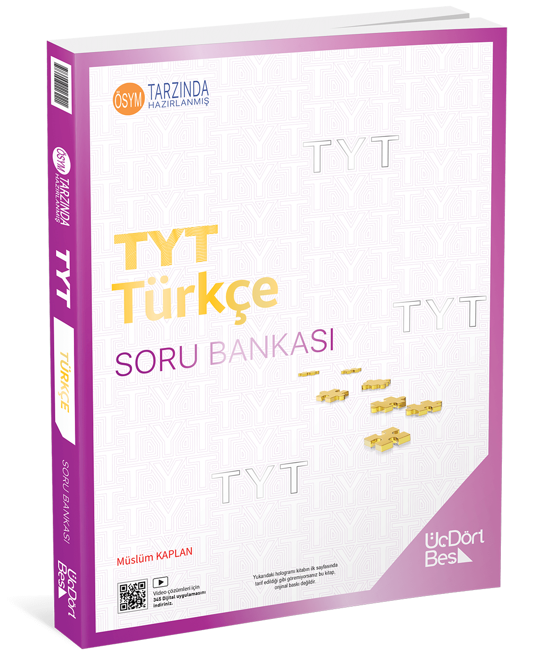 ÜçDörtBeş Yayınları TYT Türkçe Soru Bankası