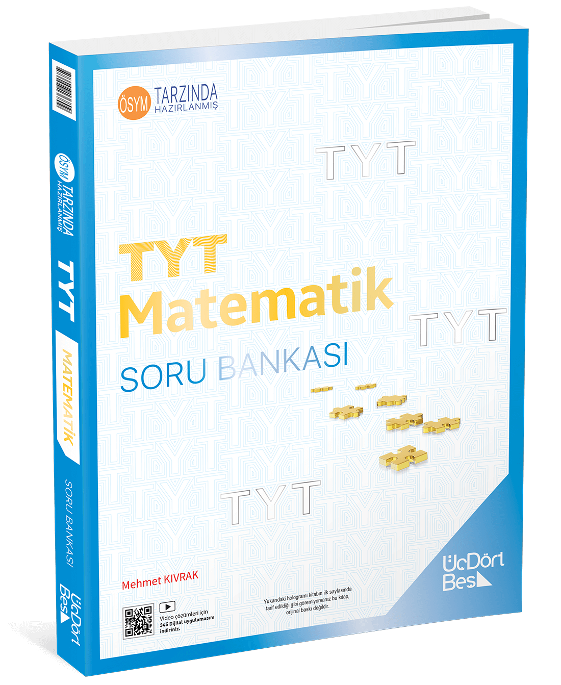 ÜçDörtBeş Yayınları TYT Matematik Soru Bankası