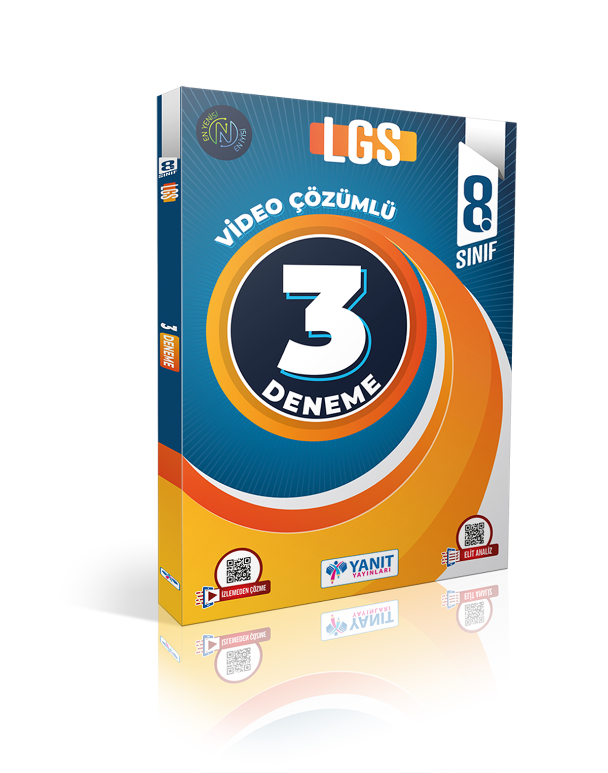 Yanıt Yayınları 8. Sınıf LGS Video Çözümlü 3 Deneme