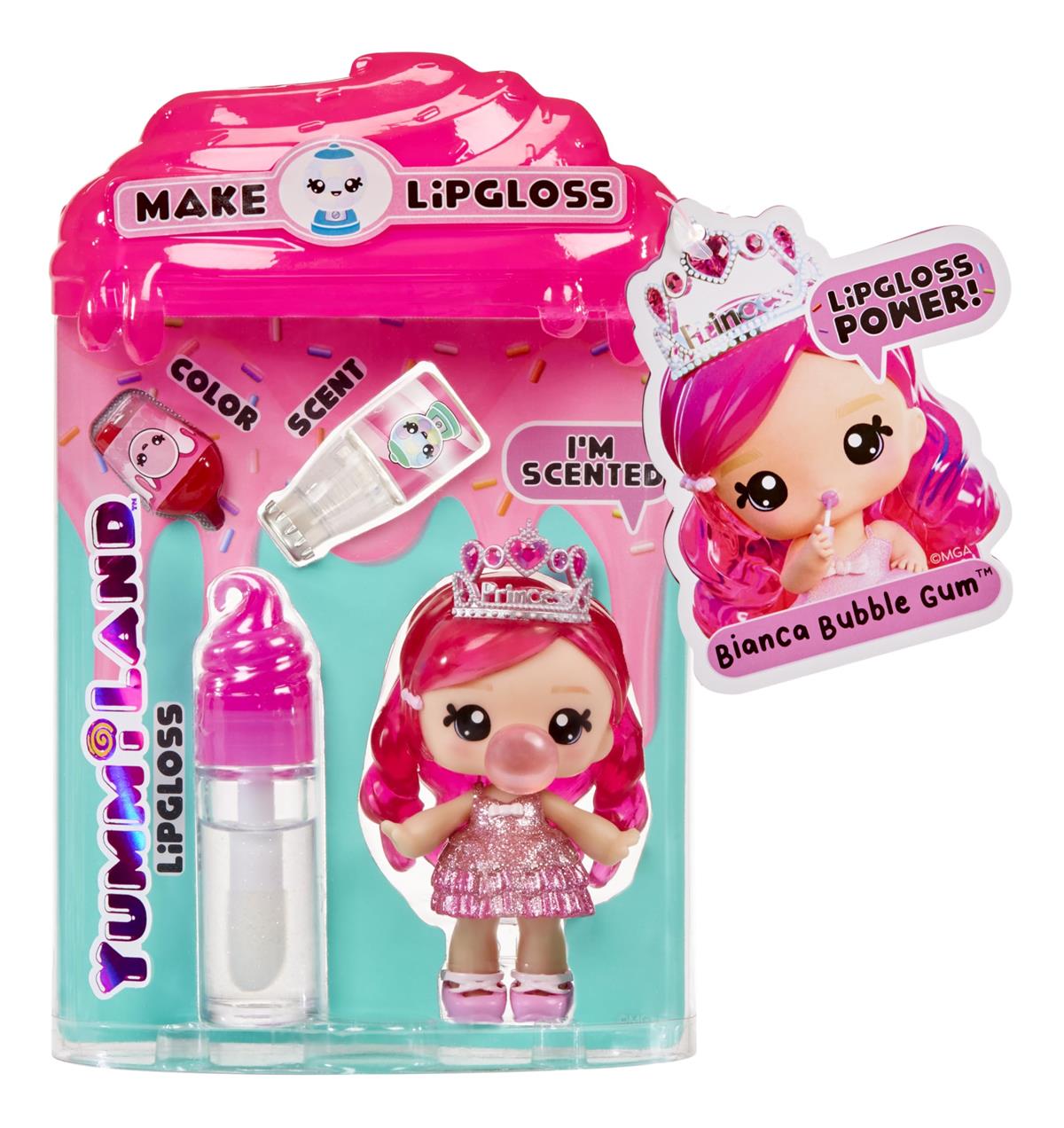 Yummiland Bianca Bubblegum Bebeği ve Dudak Parlatıcısı