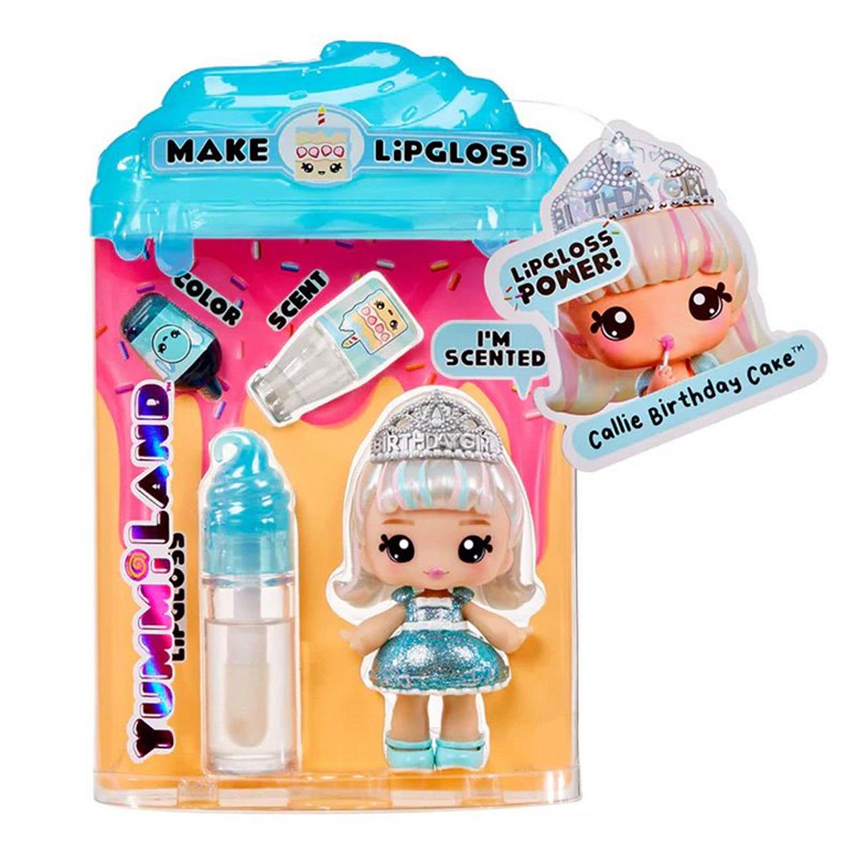 Yummiland Callie Birthday Cake Bebeği ve Dudak Parlatıcısı