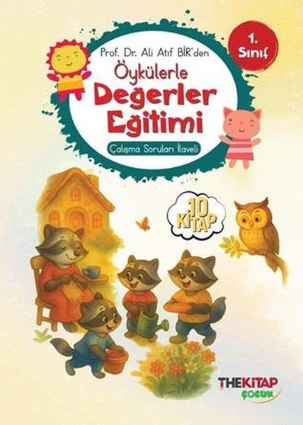 Ali Atıf BirÇocuk Gençlik Romanları1. Sınıf Öykülerle Değerler Eğitimi Seti - 10 Kitap Takım - Çalışma Soruları İlaveli