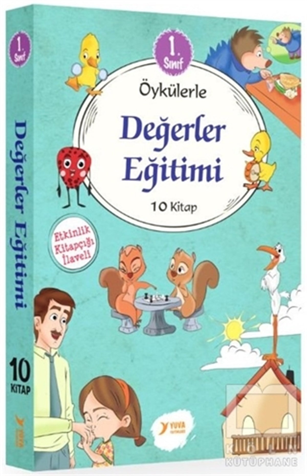 KolektifDiğer1. Sınıf Öykülerle Değerler Eğitimi Seti (10 Kitap Takım)