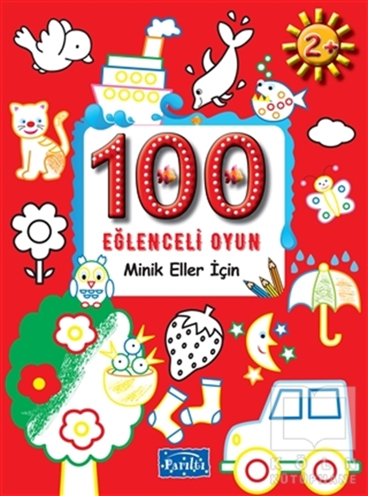 KolektifBoyama Kitapları100 Eğlenceli Oyun - Minik Eller İçin