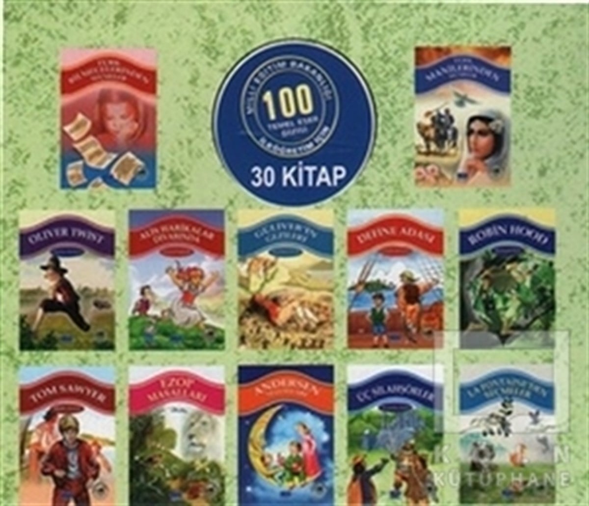 KolektifHikayeler100 Temel Eser Seti (30 Kitap Takım)