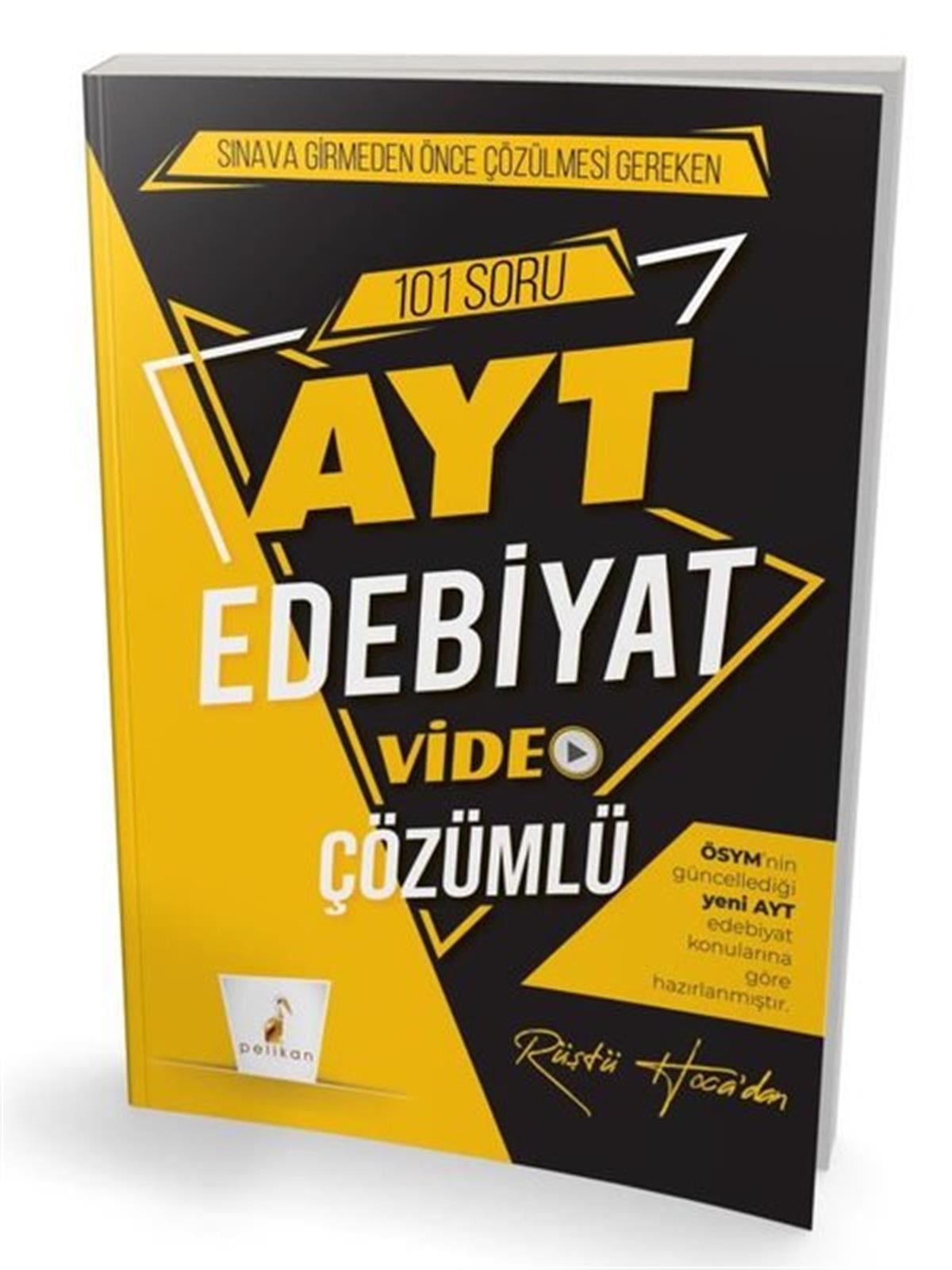 Rüştü BayındırAYT Türk Dili Ve Edebiyati101 Soru AYT Edebiyat Video Çözümlü - Rüştü Hoca ile Sınava Girmeden Önce Çözülmesi Gereken
