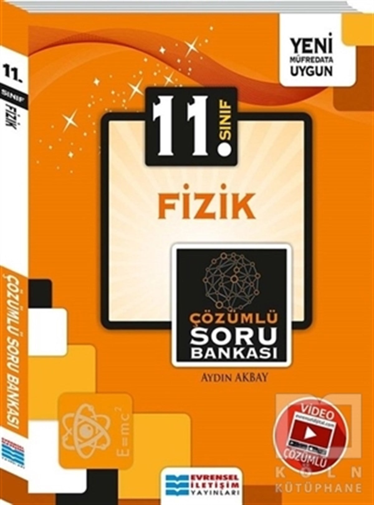 Aydın AkbaySınavlara Hazırlık Kitapları11. Sınıf Fizik Video Çözümlü Soru Bankası