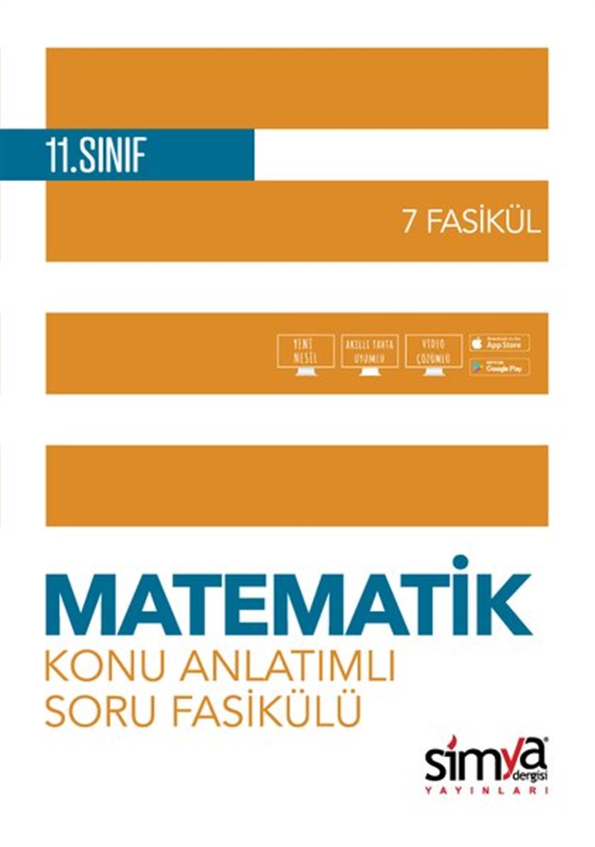 KolektifYKS (Yükseköğretim Kurumları Giriş Sınavı)11. Sınıf Matematik Konu Özetli Soru Fasikülü - 7 Adet