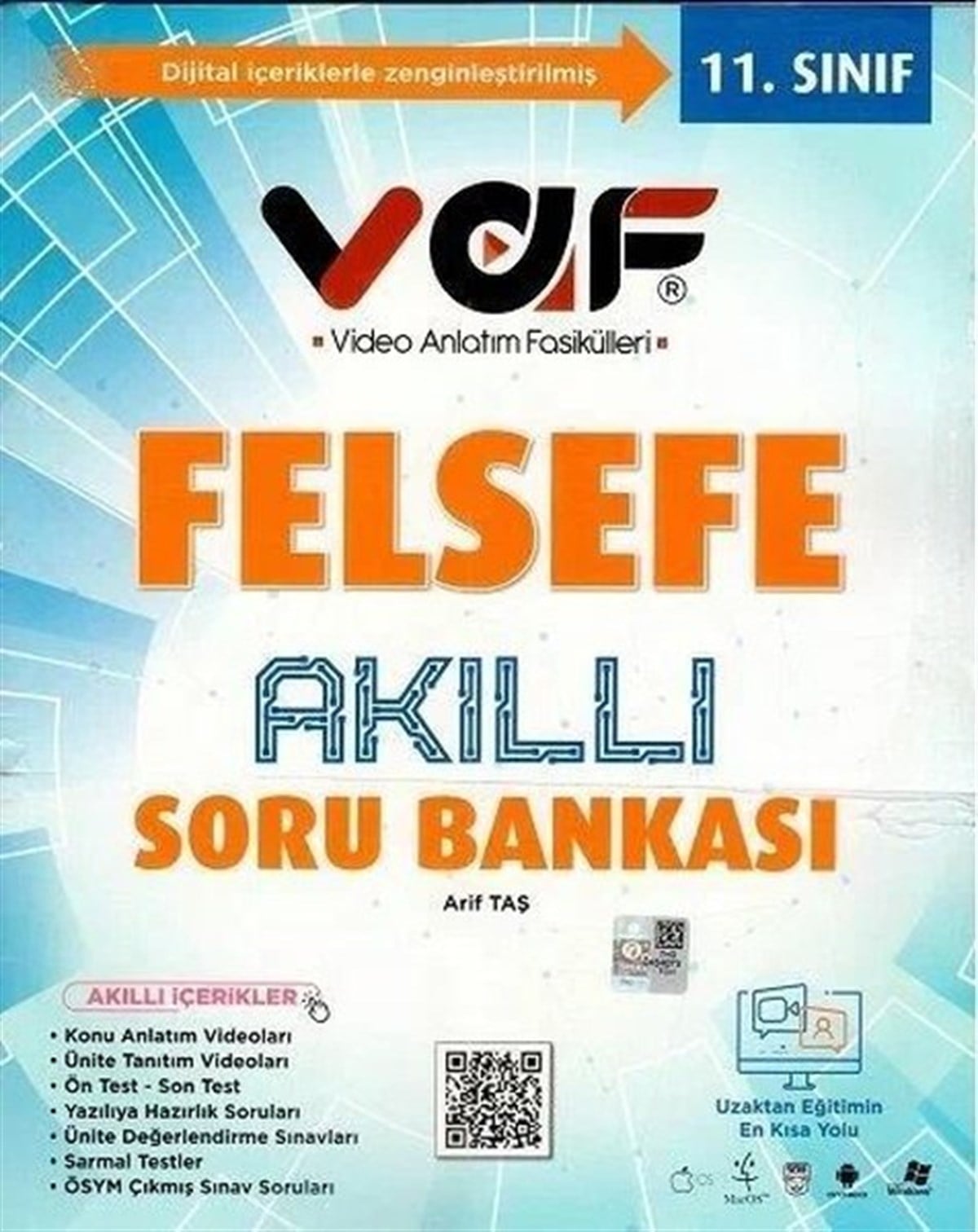 KolektifTemel Yeterlilik Testi - Alan Yeterlilik Testi (YKS-TYT/AYT)11.Sınıf Felsefe Akıllı Soru Bankası