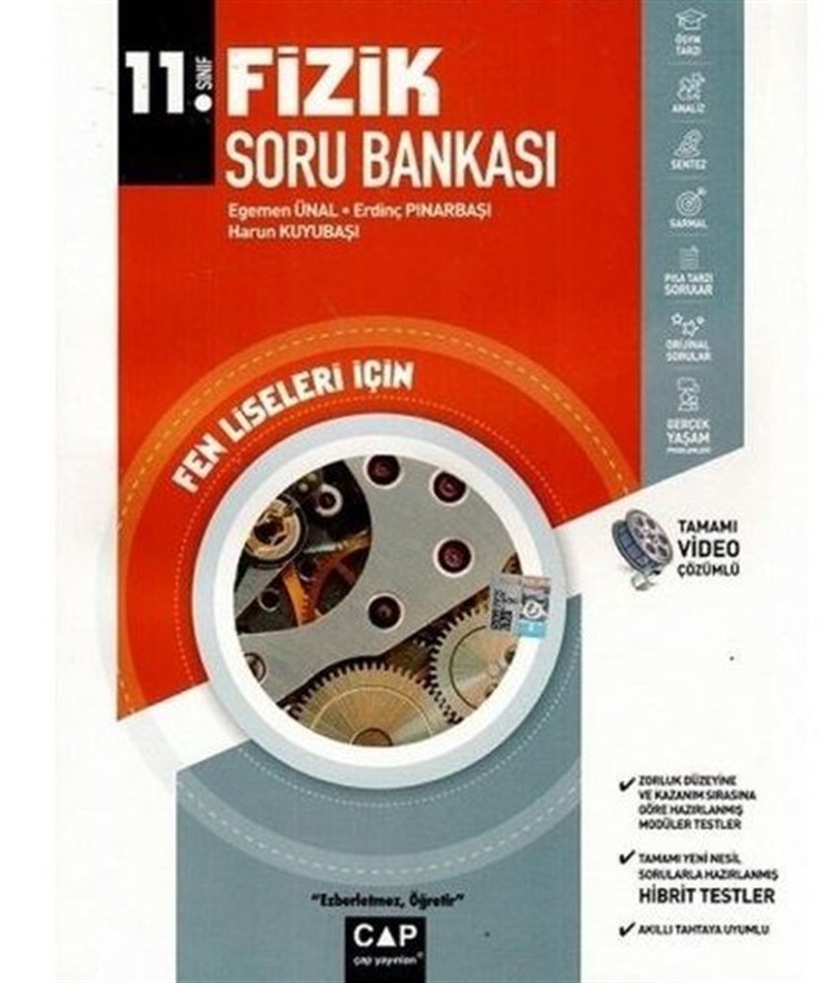 KolektifTemel Yeterlilik Testi - Alan Yeterlilik Testi (YKS-TYT/AYT)11.Sınıf Fen Lisesi Fizik Soru Bankası