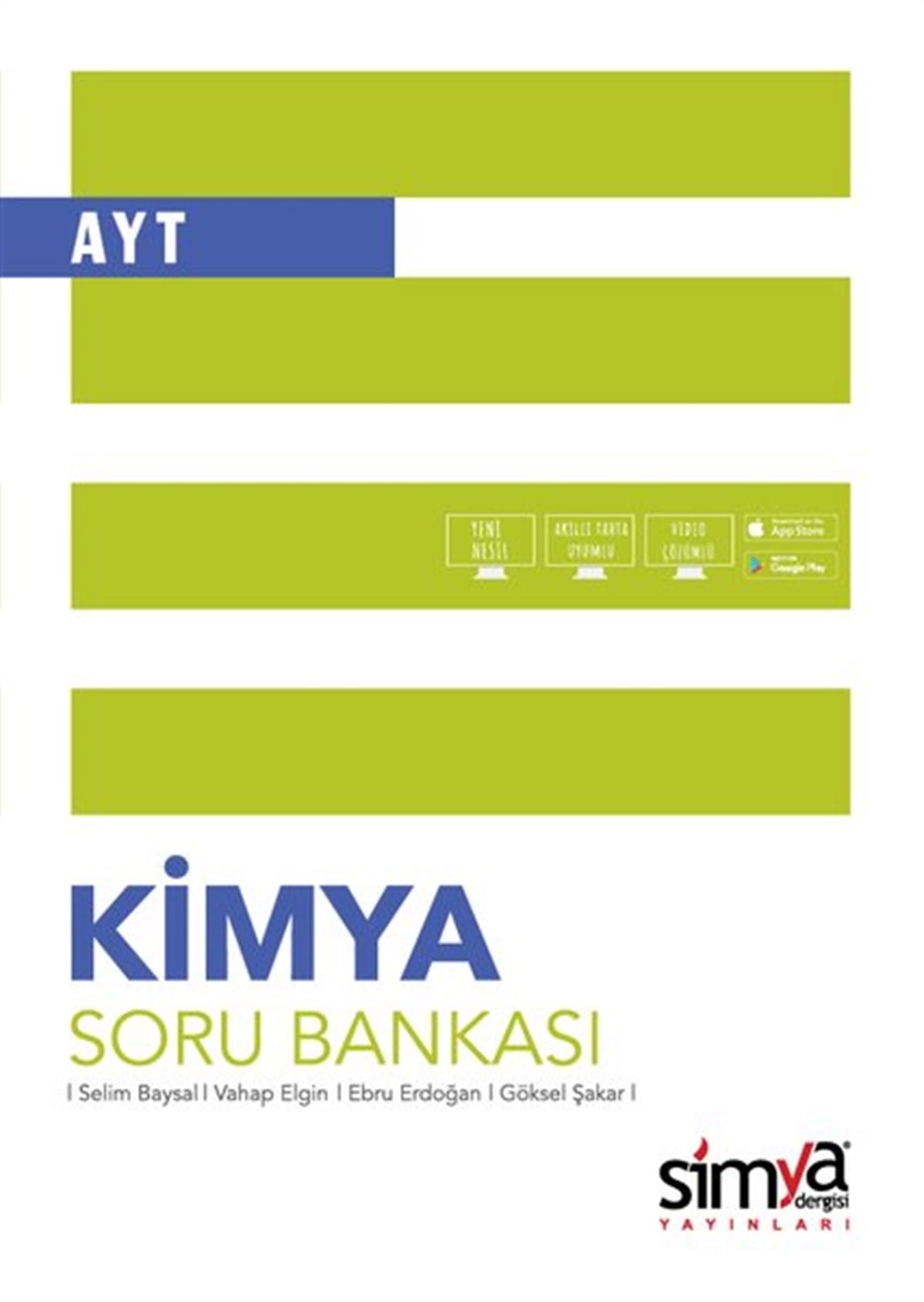 KolektifYKS (Yükseköğretim Kurumları Giriş Sınavı)12. Sınıf Kimya AYT Soru Bankası