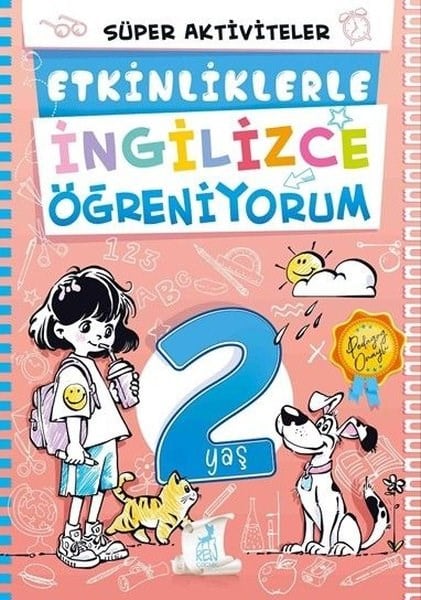 KolektifEgitim Etkinlik Kitaplari2 Yaş Etkinliklerle İngilizce Öğreniyorum - Süper Aktiviteler