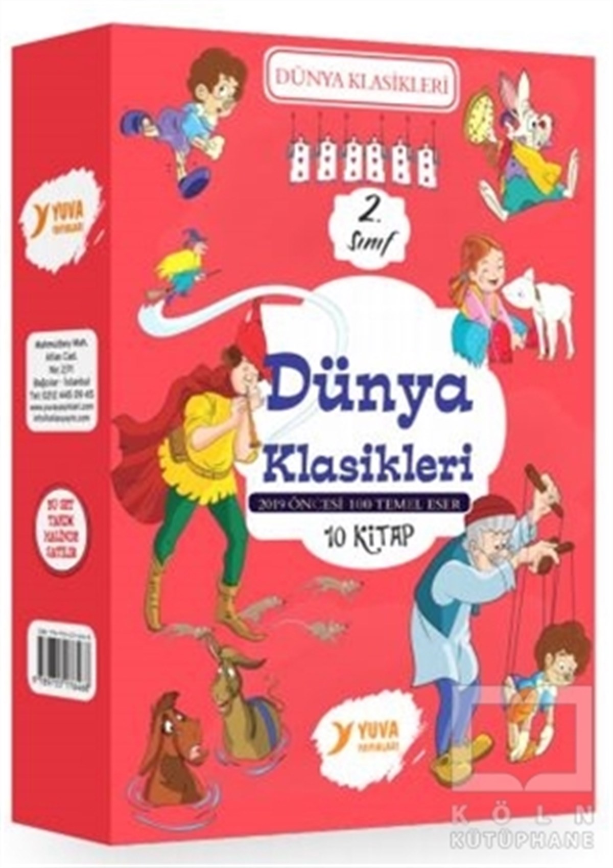 KolektifÇocuk Romanları2. Sınıf Dünya Klasikleri (10 Kitap Takım)