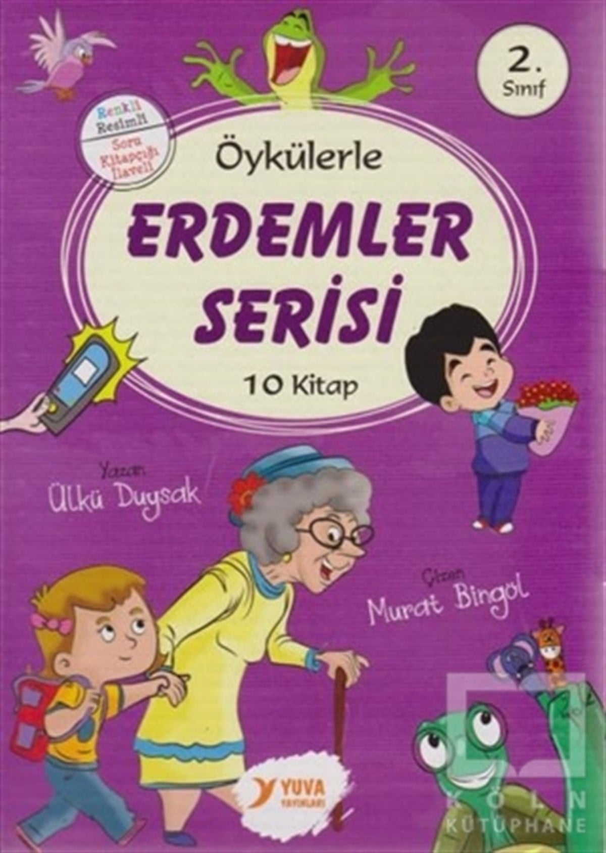 KolektifRoman-Öykü2. Sınıflar İçin Öykülerle Erdemler Serisi (10 Kitap Takım)