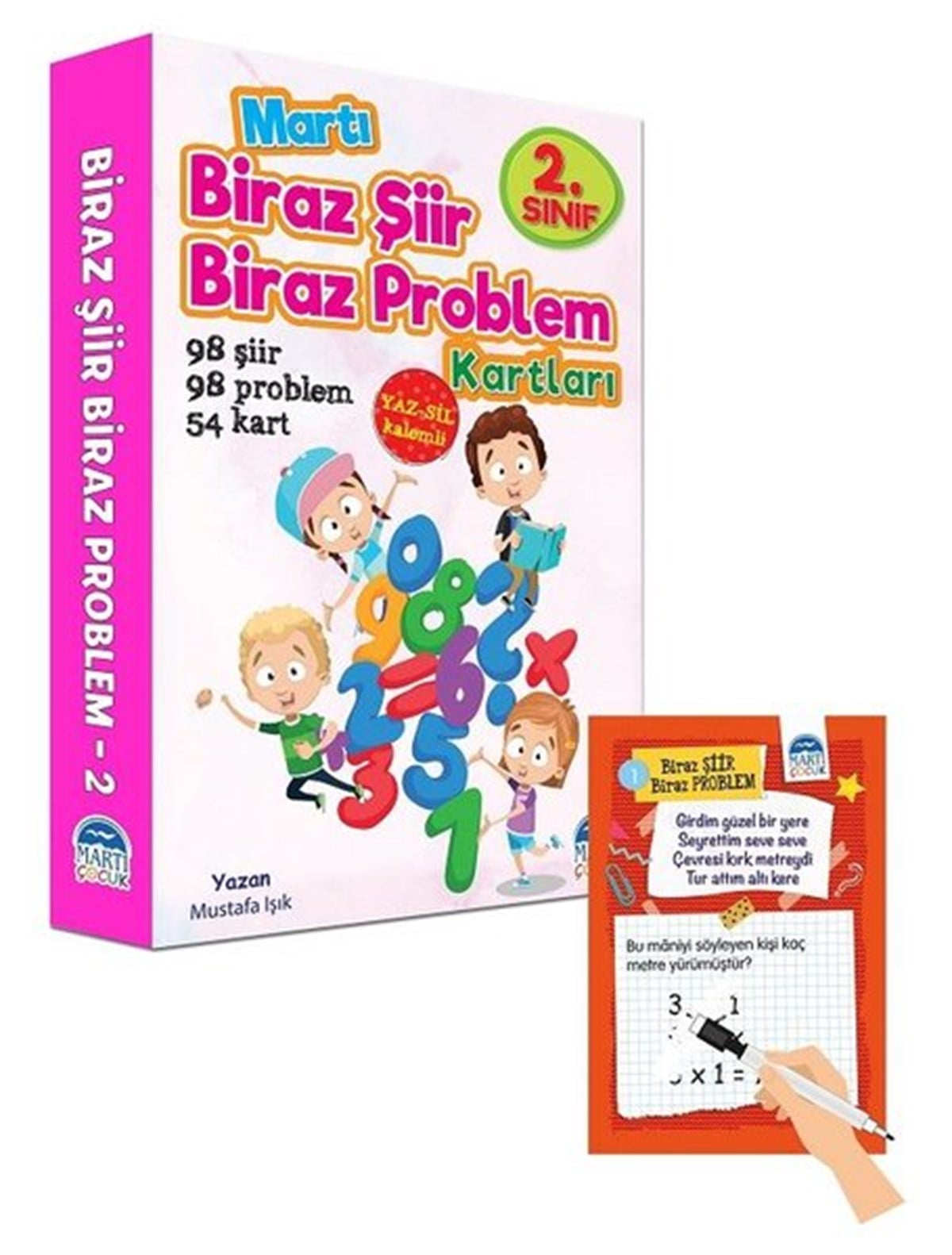 Mustafa IşıkEtkinlik Kitapları2.Sınıf Biraz Şiir Biraz Problem Kartları
