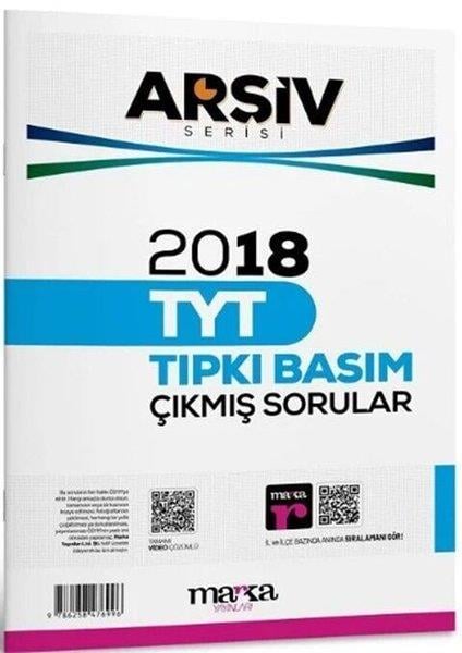 KolektifTYT Tüm Dersler2018 TYT Arşiv Serisi Tıpkı Basım Çıkmış Sorular Tamamı Video Çözümlü