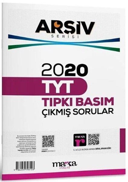 KolektifTYT Tüm Dersler2020 TYT Arşiv Serisi Tıpkı Basım Çıkmış Sorular Tamamı Video Çözümlü
