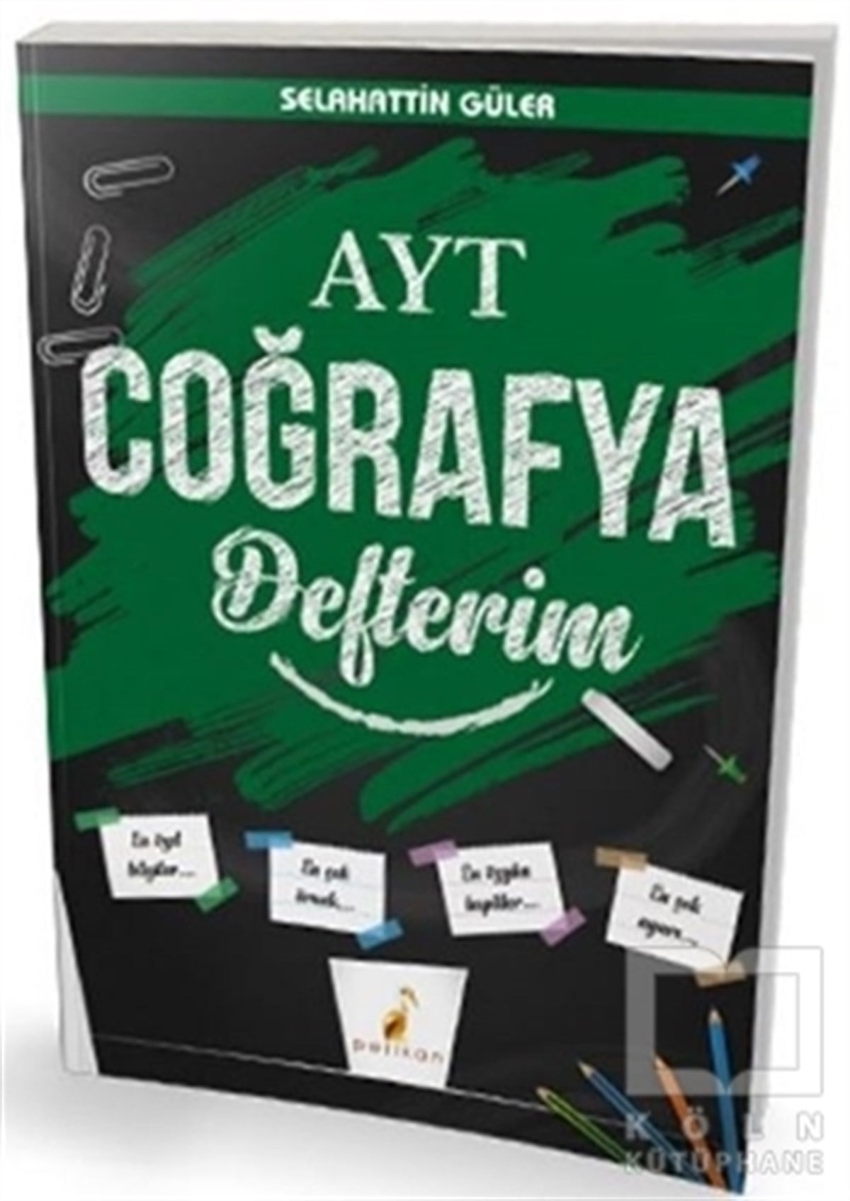Selahattin GülerSınavlara Hazırlık Kitapları2021 AYT Coğrafya Defterim