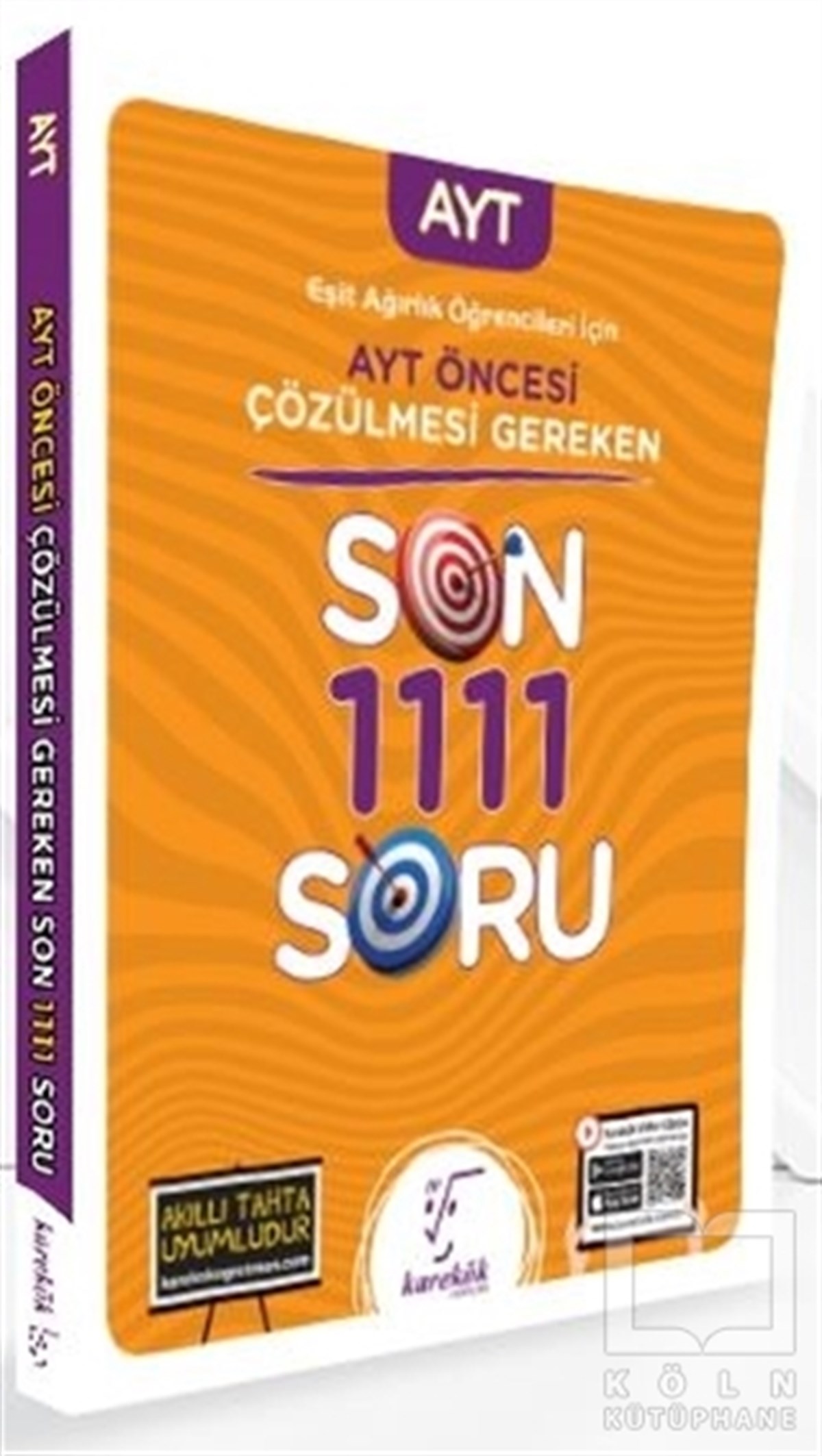 KolektifSınavlara Hazırlık Kitapları2021 Eşit Ağırlık Öğrencileri İçin AYT Öncesi Çözülmesi Gereken Son 1111 Soru