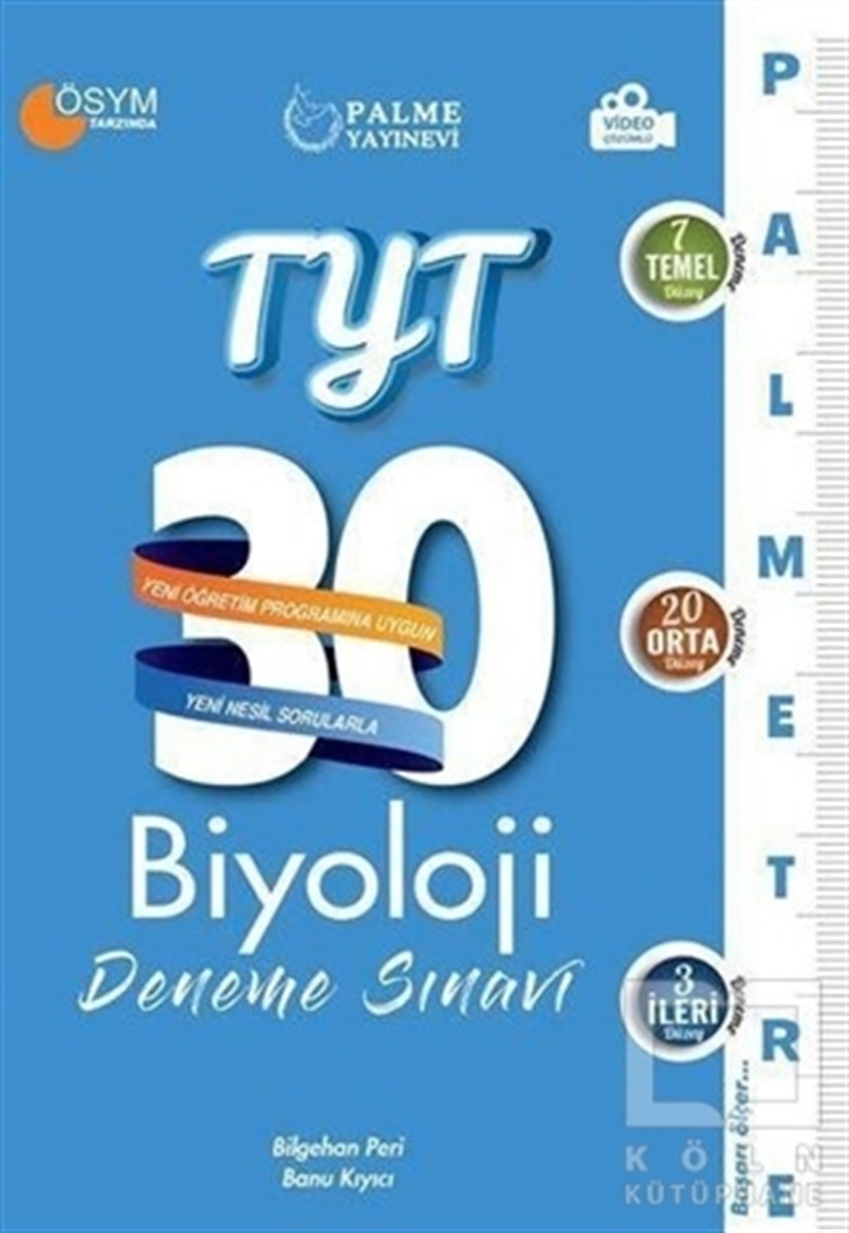 Bilgehan PeriSınavlara Hazırlık Kitapları2021 TYT Biyoloji 30 Deneme Sınavı