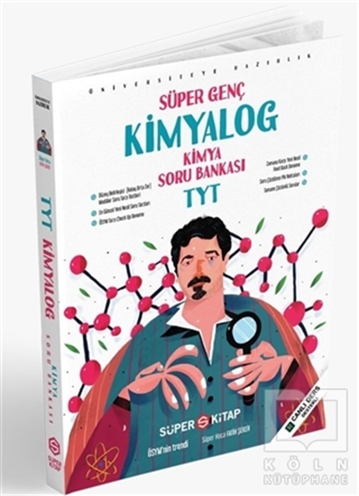 Fatih ŞekerSınavlara Hazırlık Kitapları2021 TYT Süper Genç Kimyalog Kimya Soru Bankası