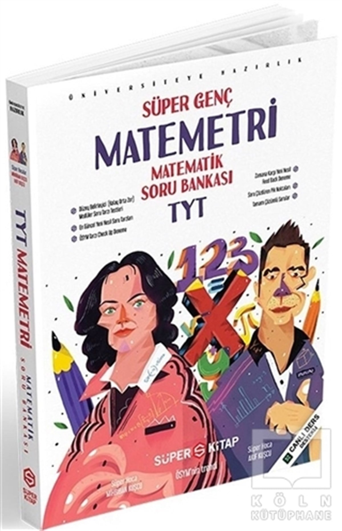 Mihriban KuşcuSınavlara Hazırlık Kitapları2021 TYT Süper Genç Matemetri Matematik Soru Bankası