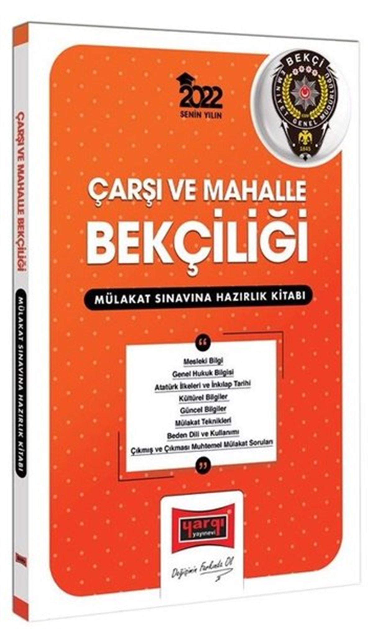 KolektifKPSS2022 Çarşı ve Mahalle Bekçiliği Mülakat Sınavına Hazırlık Kitabı