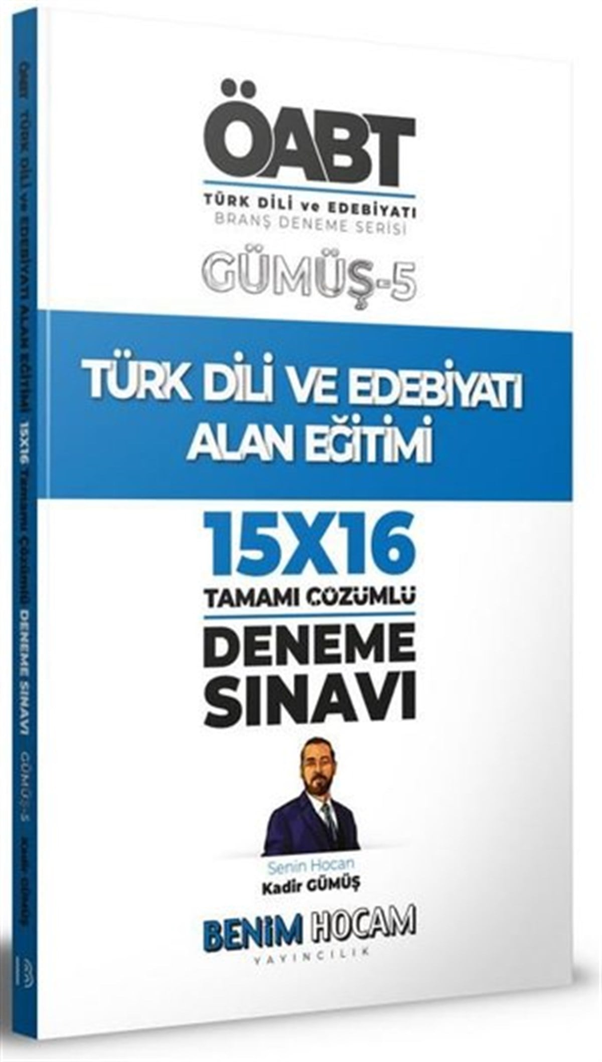 Kadir GümüşKPSS2022 KPSS Gümüş Serisi 5 - ÖABT Türk Dili ve Edebiyatı Alan Eğitimi Deneme Sınavları