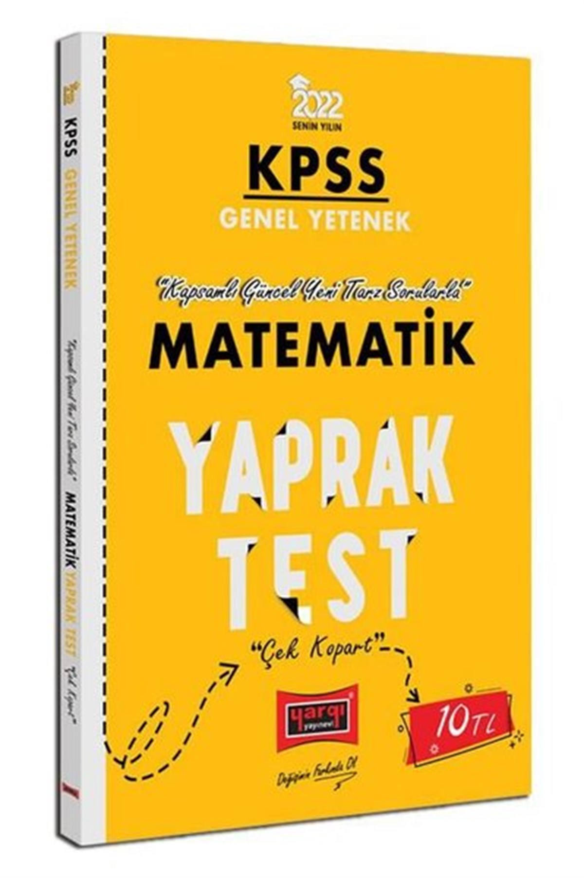 KolektifKPSS2022 KPSS Lisans Genel Yetenek Genel Kültür Matematik Yaprak Test
