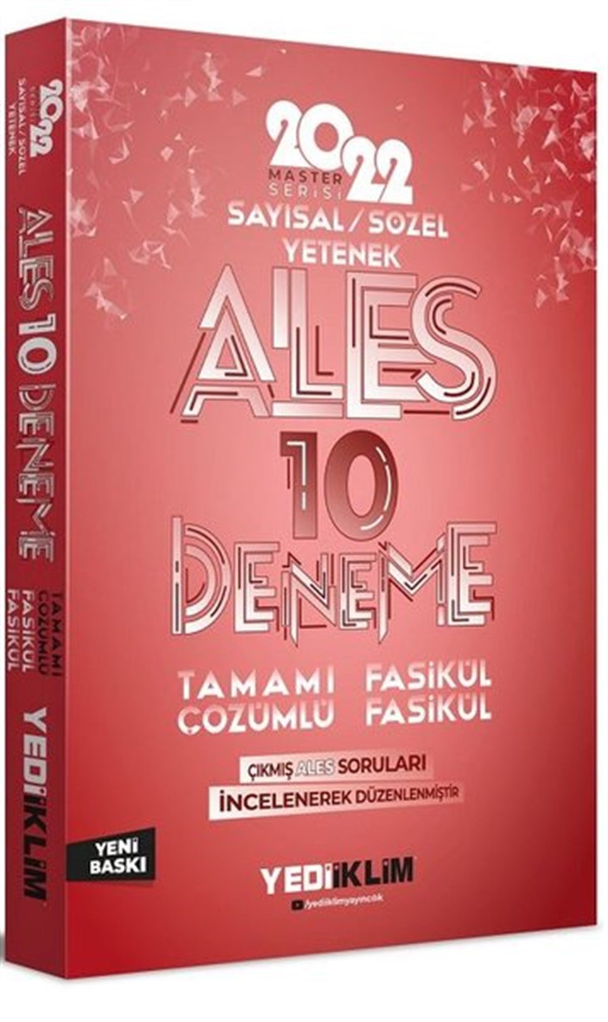 KolektifALES2022 Master Serisi Ales Sayısal- Sözel Yetenek Tamamı Çözümlü 10 Fasikül Deneme