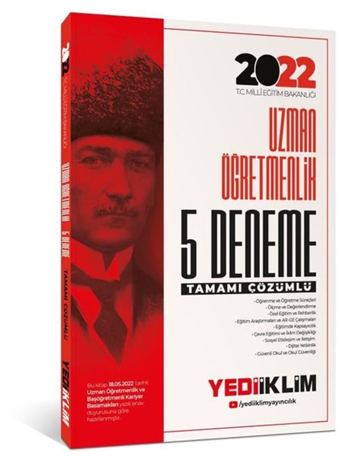 KolektifKPSS2022 MEB Uzman Öğretmenlik Tamamı Çözümlü 5 Deneme