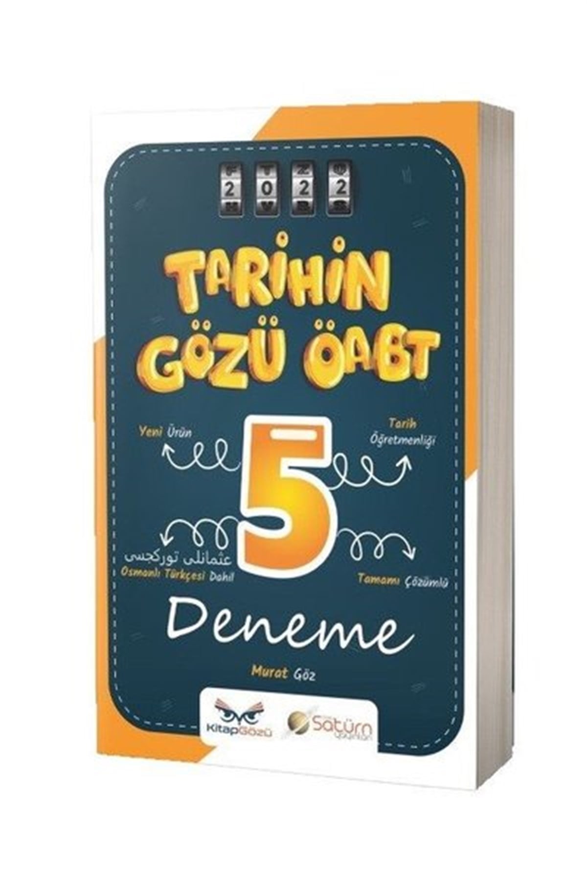 Murat GözKPSS2022 Tarihin Gözü ÖABT Tarih Öğretmenliği 5'li Deneme